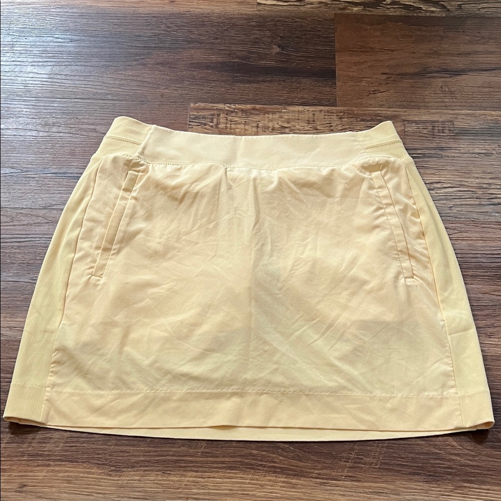 Athleta‎ Light Yellow Mini Skirt